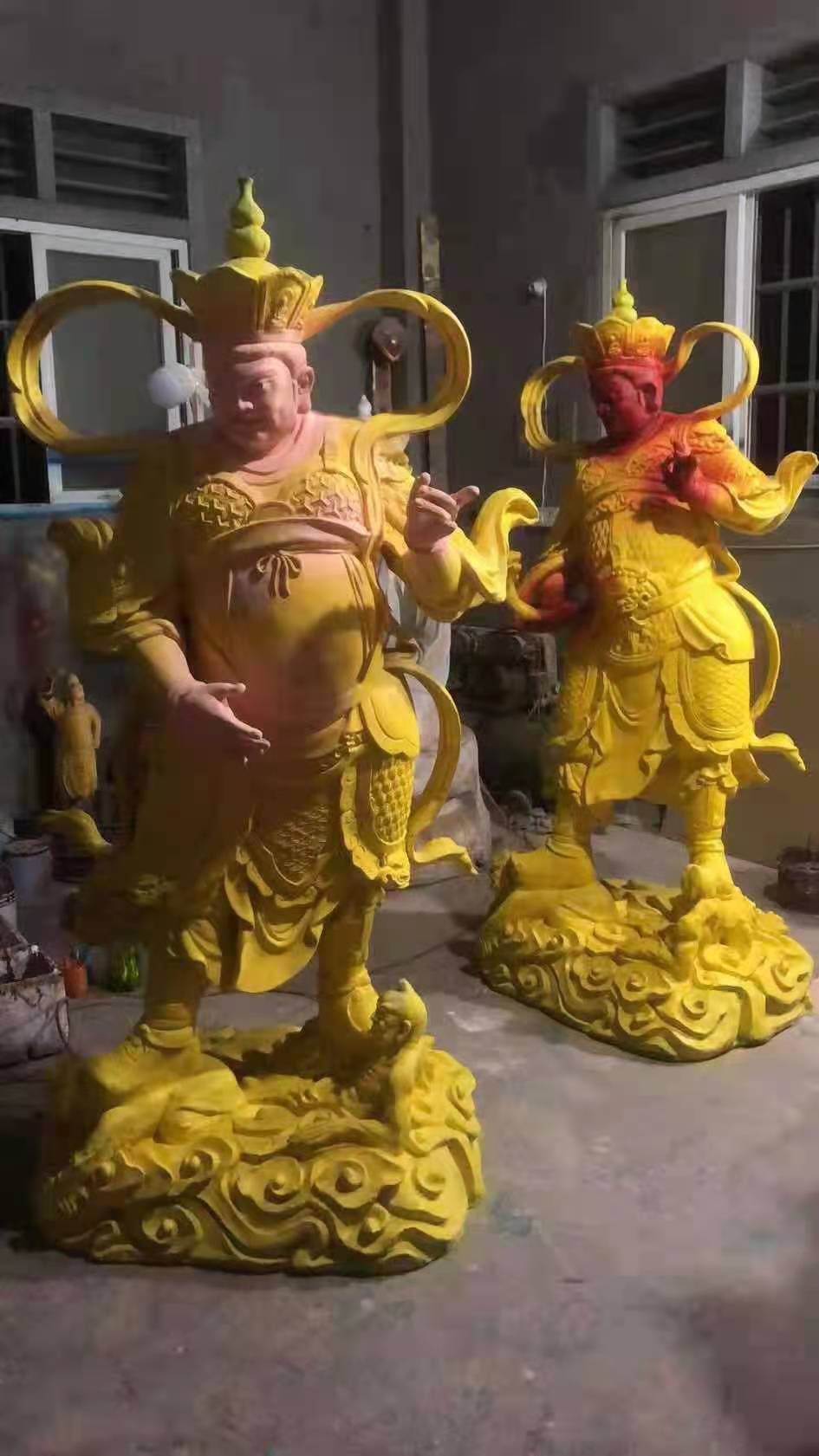 乐发vll500四大天王贴金缘起