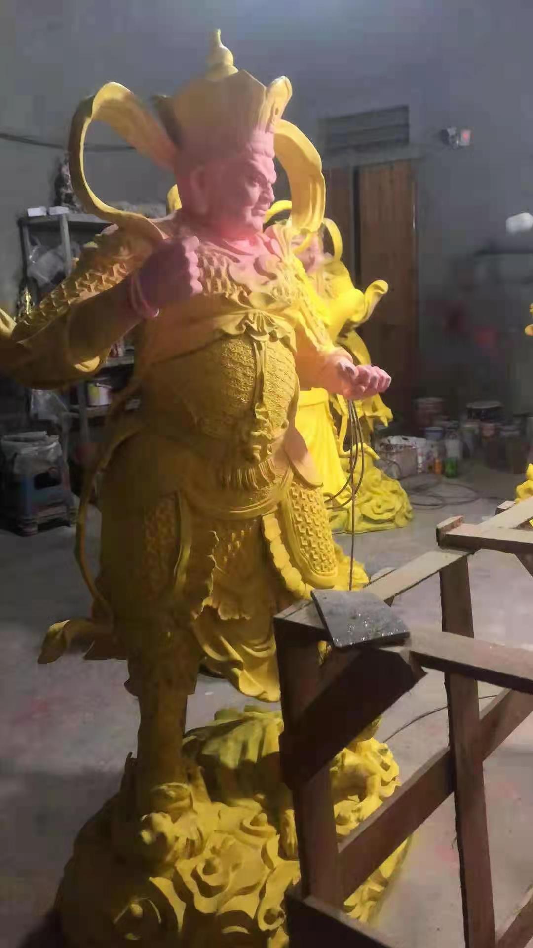乐发vll500四大天王贴金缘起